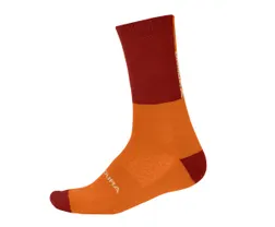 Cykelstrumpor Endura Women's Baabaa Merino Winter Orange
